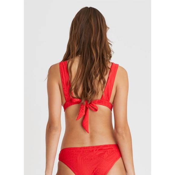 NEW AQUA BLU celeste bikini top in rossa - Picture 2 of 3